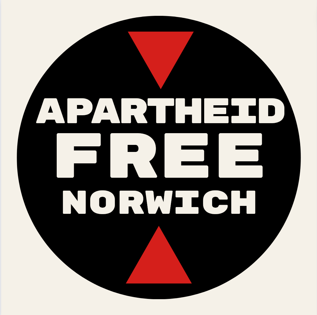 Apartheid Free Norwich logo